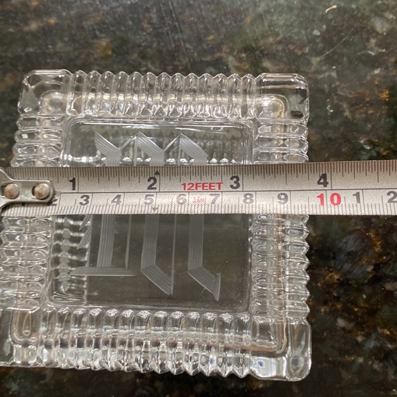 Monogrammed Crystal Box - Picture 4 of 5